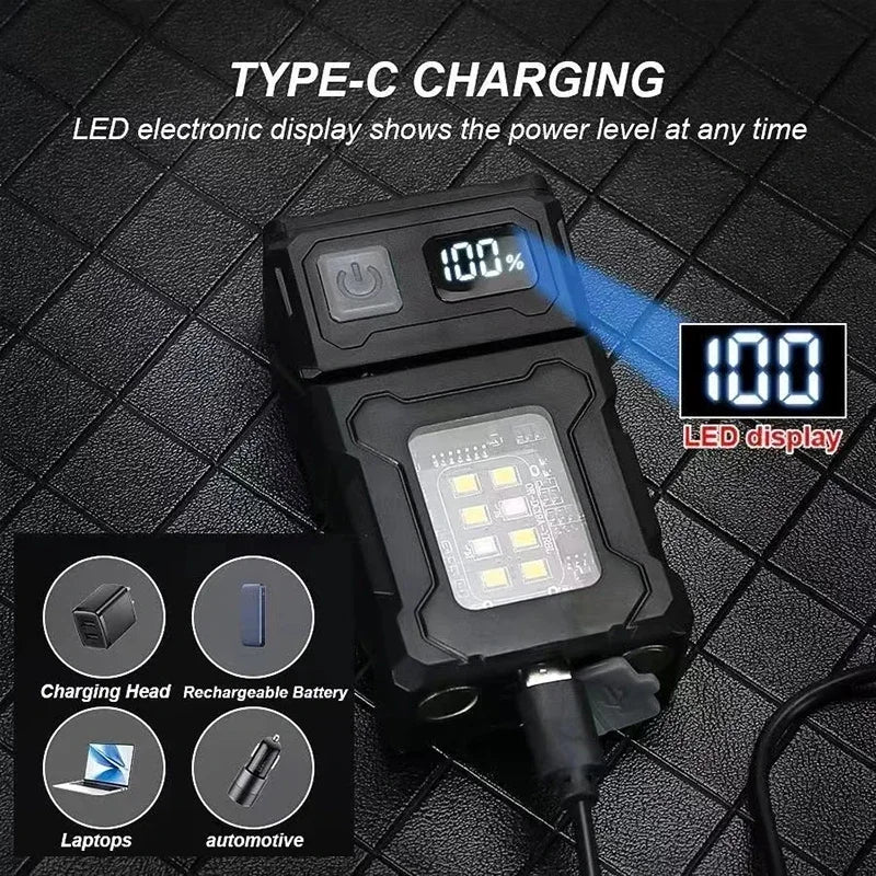 Multifunctional Super Bright Mini LED Camping Flashlight