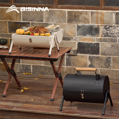 Multifunctional Portable Dual Grill Charcoal Barbecue