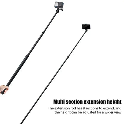 290cm | 9.5 ft Carbon Fibre Extended Edition Selfie Stick