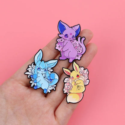 Eevee Evolutions 9-Piece Enamel Pin Set