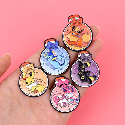 Eevee Evolutions 9-Piece Enamel Pin Set