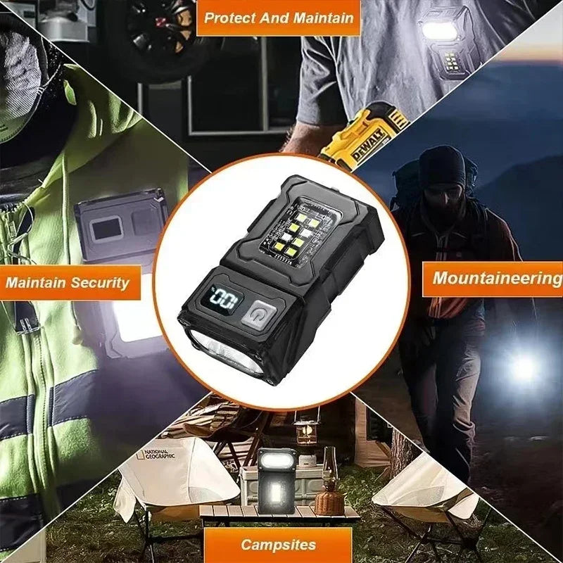 Multifunctional Super Bright Mini LED Camping Flashlight