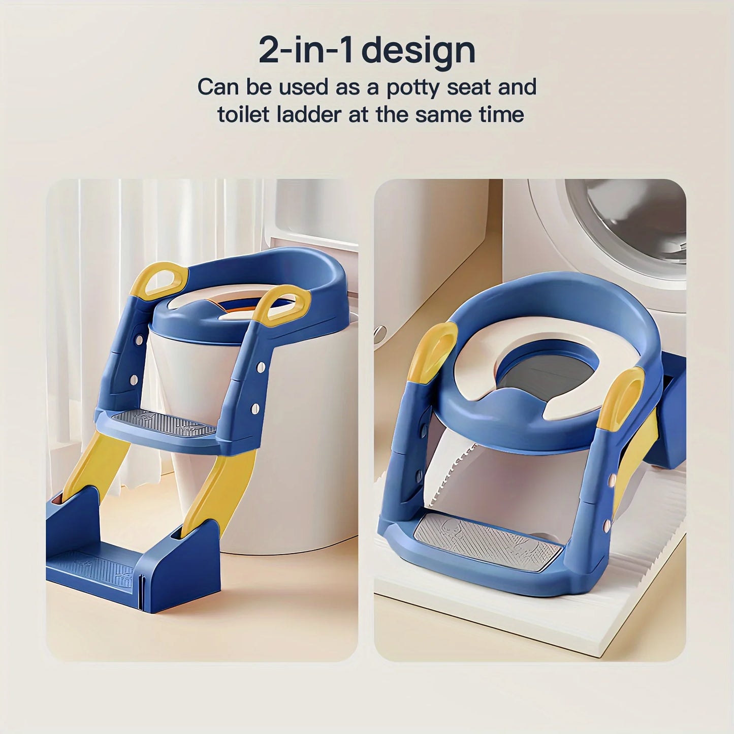 2-In-1 Adjustable Potty Toilet Training Kit