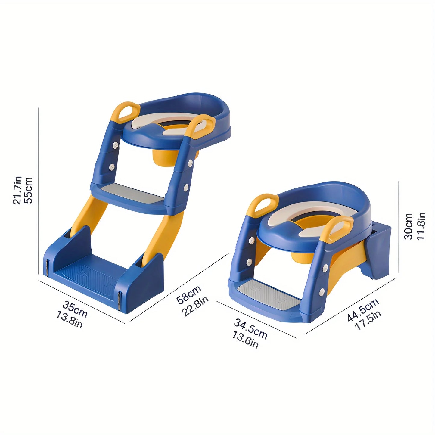 2-In-1 Adjustable Potty Toilet Training Kit